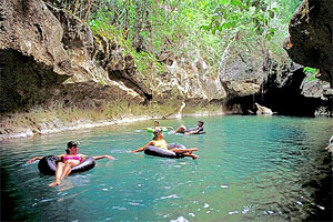 Cave Tubing tour